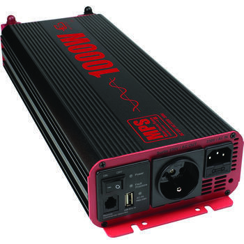 Convertisseur Pur-Sinus - 12V / 230V : 1000W