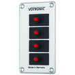 Panneaux électriques : Panneau 4 S - 4 fusibles Votronic