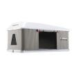 Tente de toit Maggiolina Grand Tour : Small coloris gris clair coque blanche Autohome