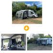 Pack Auvent Zonda Air avec Avancée et Annexe : PACK AUV 250-265 + ANNEXE+AVANCEE SummerLine