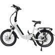 Vélo pliant à assistance électrique Jazzy : Blanc 14Ah VEPLI