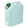 Jerrican extra-fort avec robinet eaux propres : 5 litres 