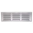 Grilles en saillie en aluminium brossé : 360 x 115 mm Decmo