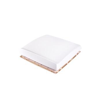 Lanterneau à manivelle Vent : blanc opaque