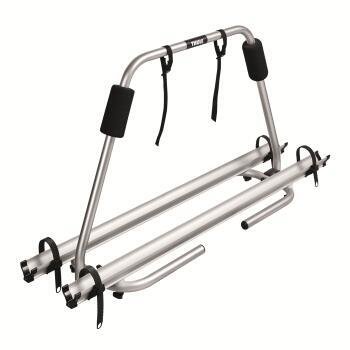 Porte-vélos sur attelage pour caravane