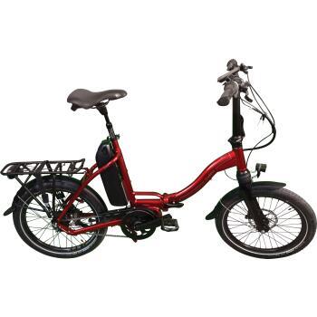 Vélo pliant à assistance électrique Juny : Rouge 17Ah