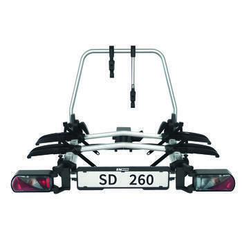 Porte-vélos coulissant SD260 Aluminium 2 vélos