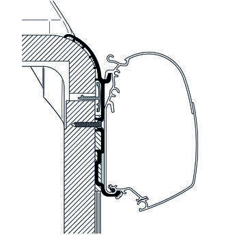 Adaptateur de stores Burstner Ixeo