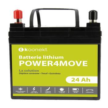 Batterie lithium Power4Move - 24Ah