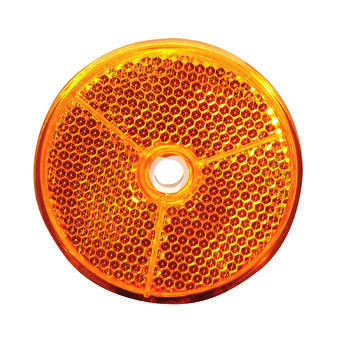 Catadioptre rond : orange
