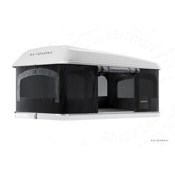 Tente de toit Maggiolina Grand tour 360° : Medium X-Long coloris carbone