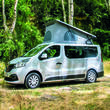 Toit relevable pour véhicule Renault Trafic 3 X82 : sca 186 de dimension L1 H1 avec ouverture Avant SCA
