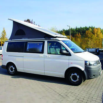 Toit relevable pour véhicule VW T4 de dimension L1 H1 avec ouverture Avant sans Kit lit intégré