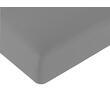 Drap housse en Lyocell : Gris 150 x 200 cm pour lit central Incasa
