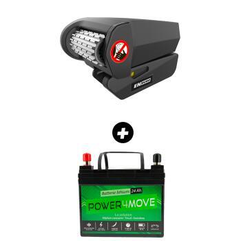 PACK déplace-caravane + batterie lithium : - Déplace-caravane EM313A