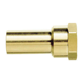 Douille de jonction femelle 1/2 BSP CYL. X 15 mm laiton D