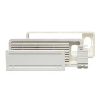 Grille obturable haute avec cache LS100