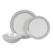 Pack vaisselle mélamine 12 pièces : Design Classic Grey Kampa