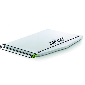 Option pour sur-matelas d'une longueur supérieure à 200 cm