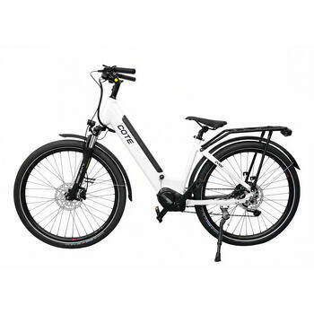 Vélo à assistance électrique CV100 28'' : Blanc cadre 19'' 17Ah