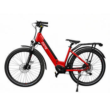 Vélo à assistance électrique CV100 28'' : Rouge cadre 19'' 17Ah