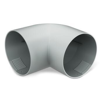 Coude 90° pour conduit d'air chaud