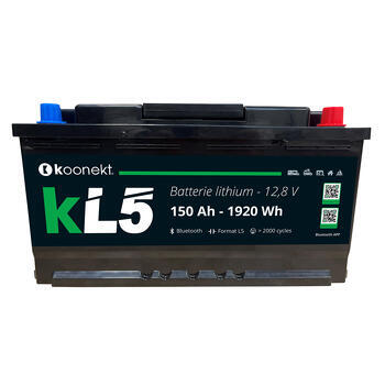 Batterie Lithium compacte KL5 : 150Ah