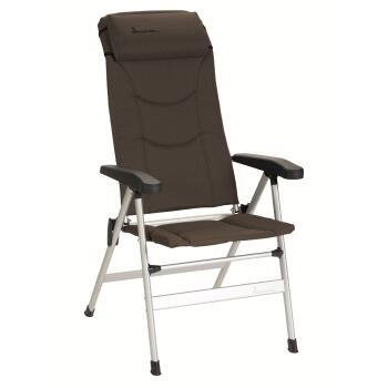 Fauteuil aluminium Thor : Marron