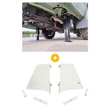 Pack Jeu d'adaptateurs Autolift 4 Fiat  X250-X290 Euro 6 + Kit 4 vérins électriques
