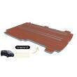 Plancher composite monobloc Expert3/Jumpy3/Scudo/Vivaro/Proace : L2 - 4 rails - Teak & Ebony Mobiframe