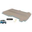 Plancher composite monobloc VW T5/T6 : L1 - 4 rails - Weathered Teak & Ebony Mobiframe