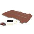 Plancher composite monobloc Renault Trafic3 : L2 - 2 rails - Teak & Ebony Mobiframe