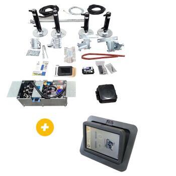 Kit de base vérins hydrauliques Level M Sprinter SLC (HYMER) FWD 2018 + Panneau de commande