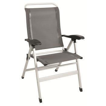 Fauteuil aluminium Confort Gris anthracite