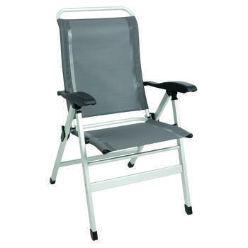 Fauteuil aluminium Confort Gris anthracite