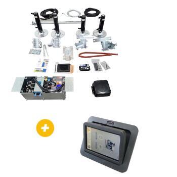 Kit de base vérins hydrauliques Level M Fiat châssis standard+ Panneau de commande