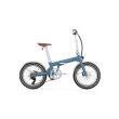 Vélo à assistance électrique pliant 20'' Afternoon Origins : Bleu Satin Edition Vintage Eovolt