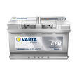Batterie auxiliaire acide Professional Dual Purpose EFB : 80 Ampères Varta