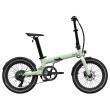 Vélo à assistance électrique pliant 20'' Afternoon Origins : Vert Sauge Eovolt