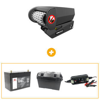 PACK déplace-caravane + batterie AGM