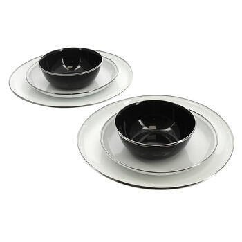 Pack vaisselle 6 pièces en acier émaillé