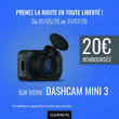 Caméra embarquée Dashcam X series : Mini 3 Garmin