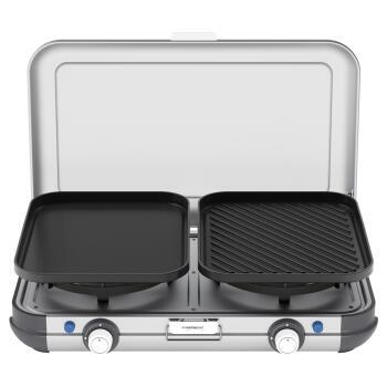 Réchaud à gaz 2 feux Camping Kitchen Grill & Go CV Kit