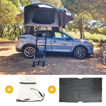 Tente de toit hybride Eclipse + Tapis anti-condensation + Tapis anti-moisissures