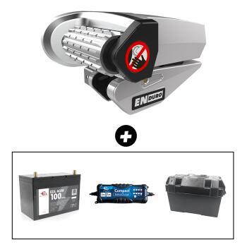 PACK déplace-caravane + batterie AGM : PACK DEPLACE-CARAVANE AUTOMATIQUE EM515A AVEC BATTERIE AGM
