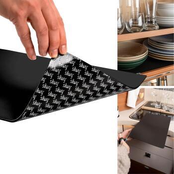 Tapis nano gel métal noir