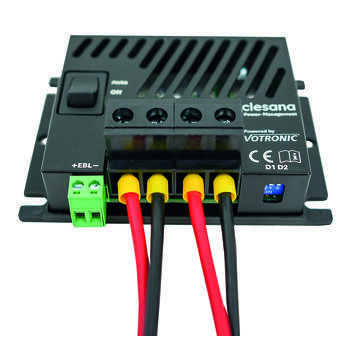 Chargeur DC/DC et relais avec câble inclus pour toilette sèche C1