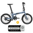 Pack Vélo à assistance électrique pliant PRO20 : Coloris taupe satin + Marquage Bicycode 