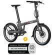 Pack Vélo à assistance électrique pliant PRO20 : Coloris gris anthracite satin + Marquage Bicycode 