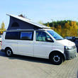 Toit relevable pour véhicule VW T5/T6/T6.1 : sca 195 de dimension L1 H1 avec ouverture Arrière avec Kit lit intégré à lattes SCA